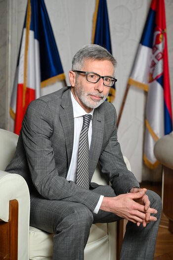 S.E. Pierre Cochard, Ambassadeur de France en Serbie